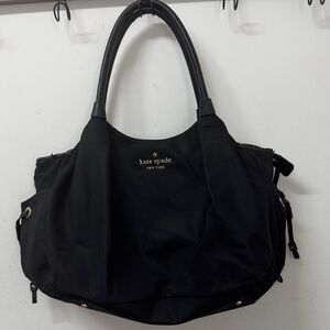 Kate Spade Black Nylon Shoulder Bag